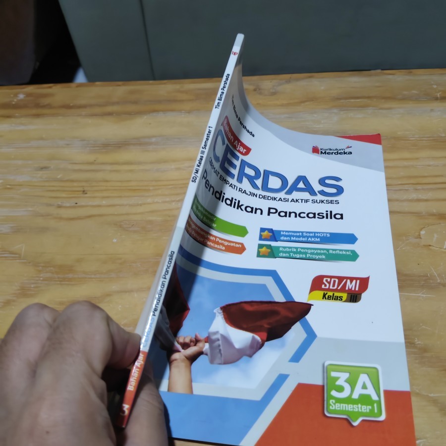 Jual Buku Bahan Ajar Cerdas Pendidikan Pancasila 3A Kelas III SD ...