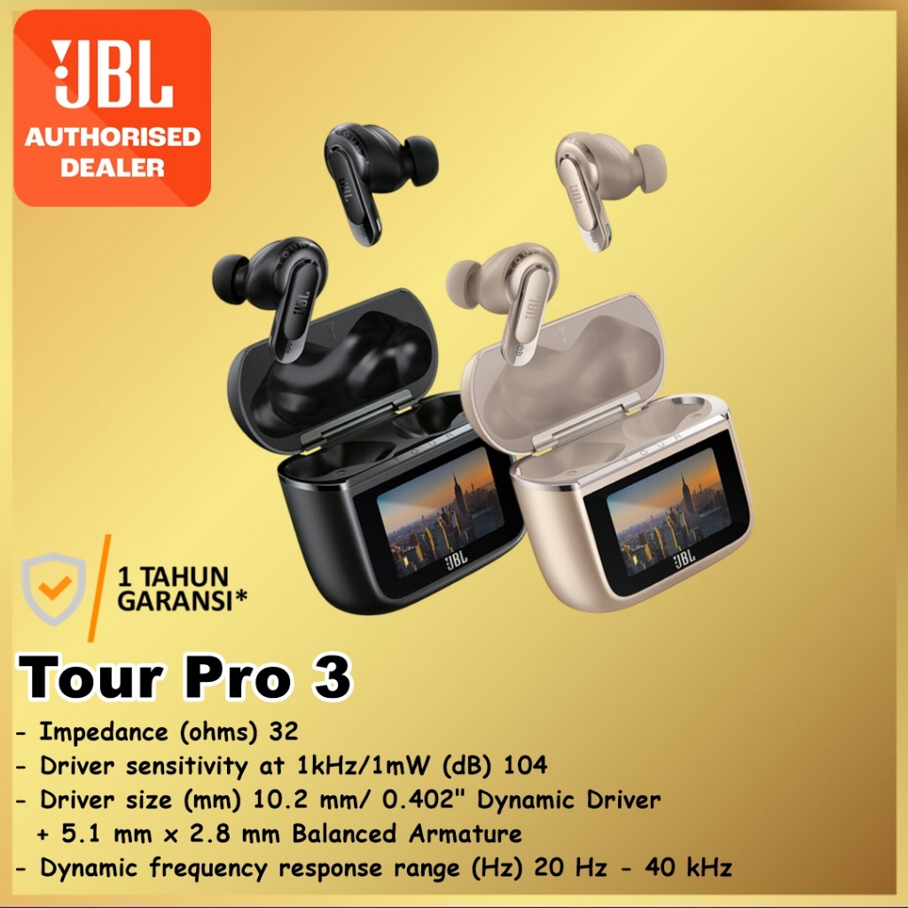 JBL TOUR PRO 3 室内試聴のみ 美品 JBL Tour Pro 3 | スマート充電