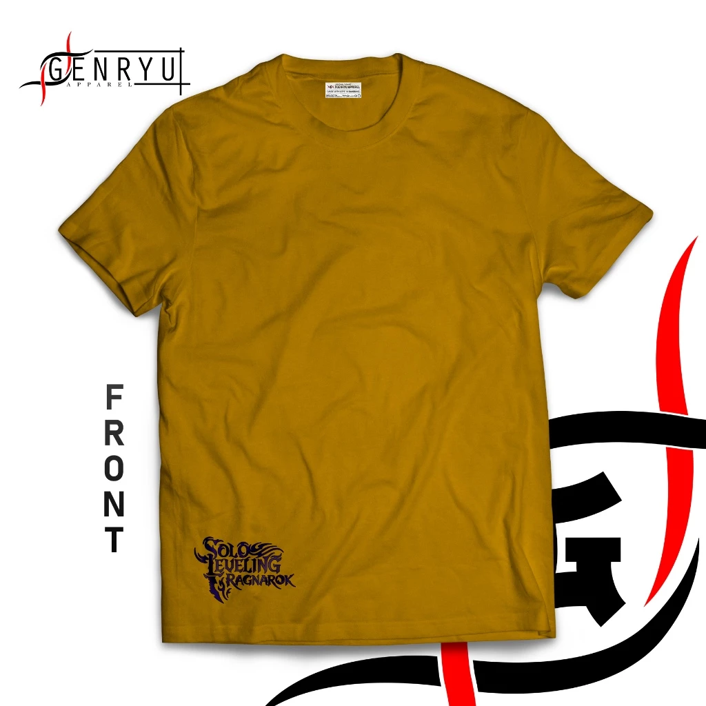 Shadow Sung Jinwoo Anime Solo Leveling Ragnarok Baju Kaos