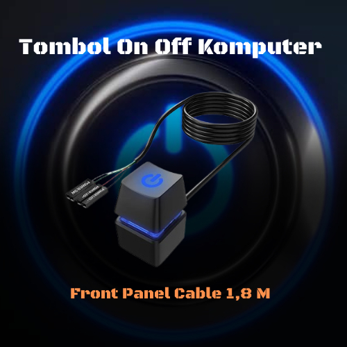 Jual Tombol Switch On Off Komputer External 1,8 M Computer Desktop ...