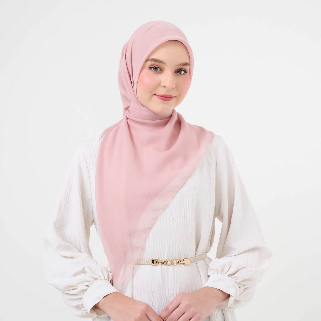 Hijab Paris Japan Eyelash Segi Empat Premium Polos DS Modest