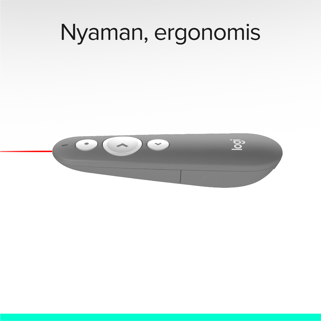 Logitech R500s Remote Pointer Presenter Wireless / Bluetooth dengan Laser Merah (7)