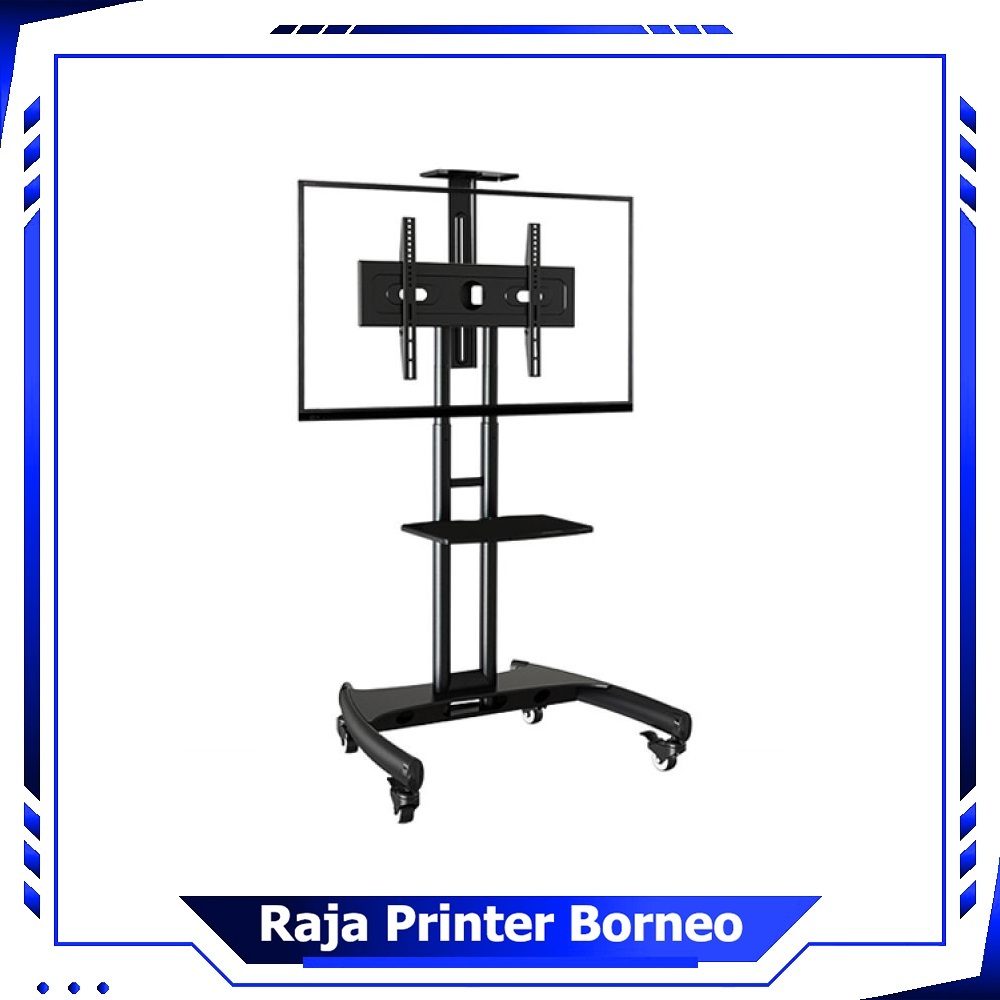 Jual Steel TV Stand North Bayou AVA1500-60-1P Dengan Roda Bracket Tv ...
