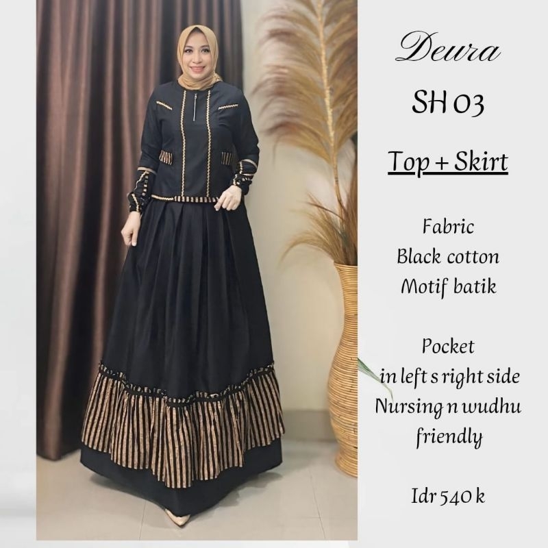 Jual setelan rok SH 03 By deura | Shopee Indonesia