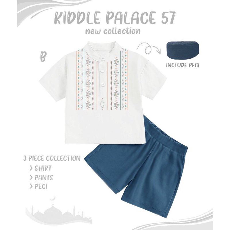 Jual Set Kiddle Palace / Setelan Baby / Baju koko Anak / Baju Koko Baby ...