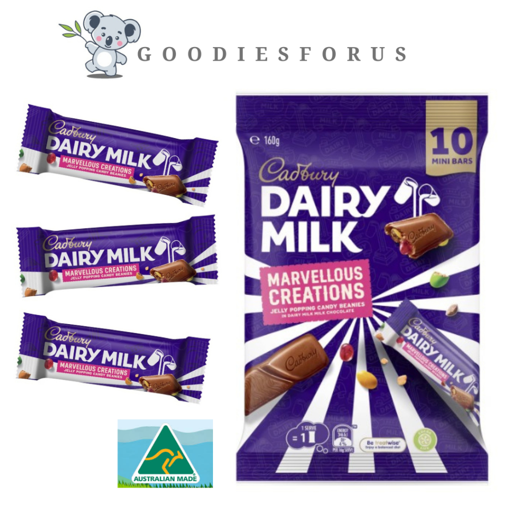 Jual Cadbury Dairy Milk Marvellous Creations Sharepack isi 10 mini bars ...