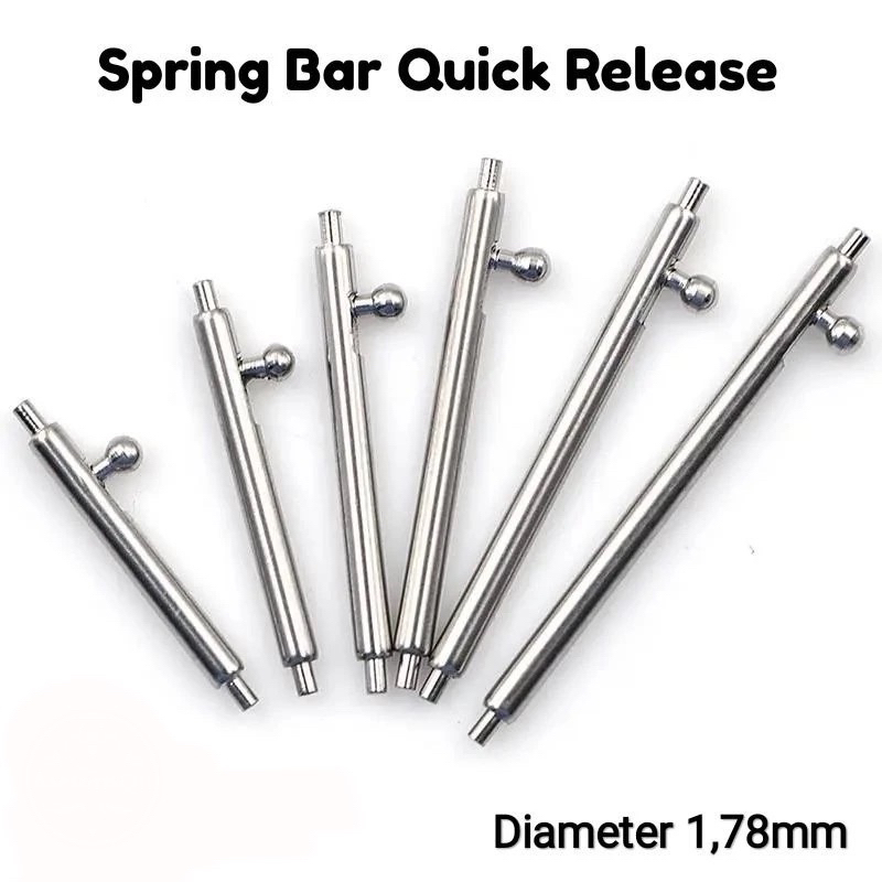 Jual quick release spring bar jam tangan tebal 1.78 ukuran 18mm 20mm ...