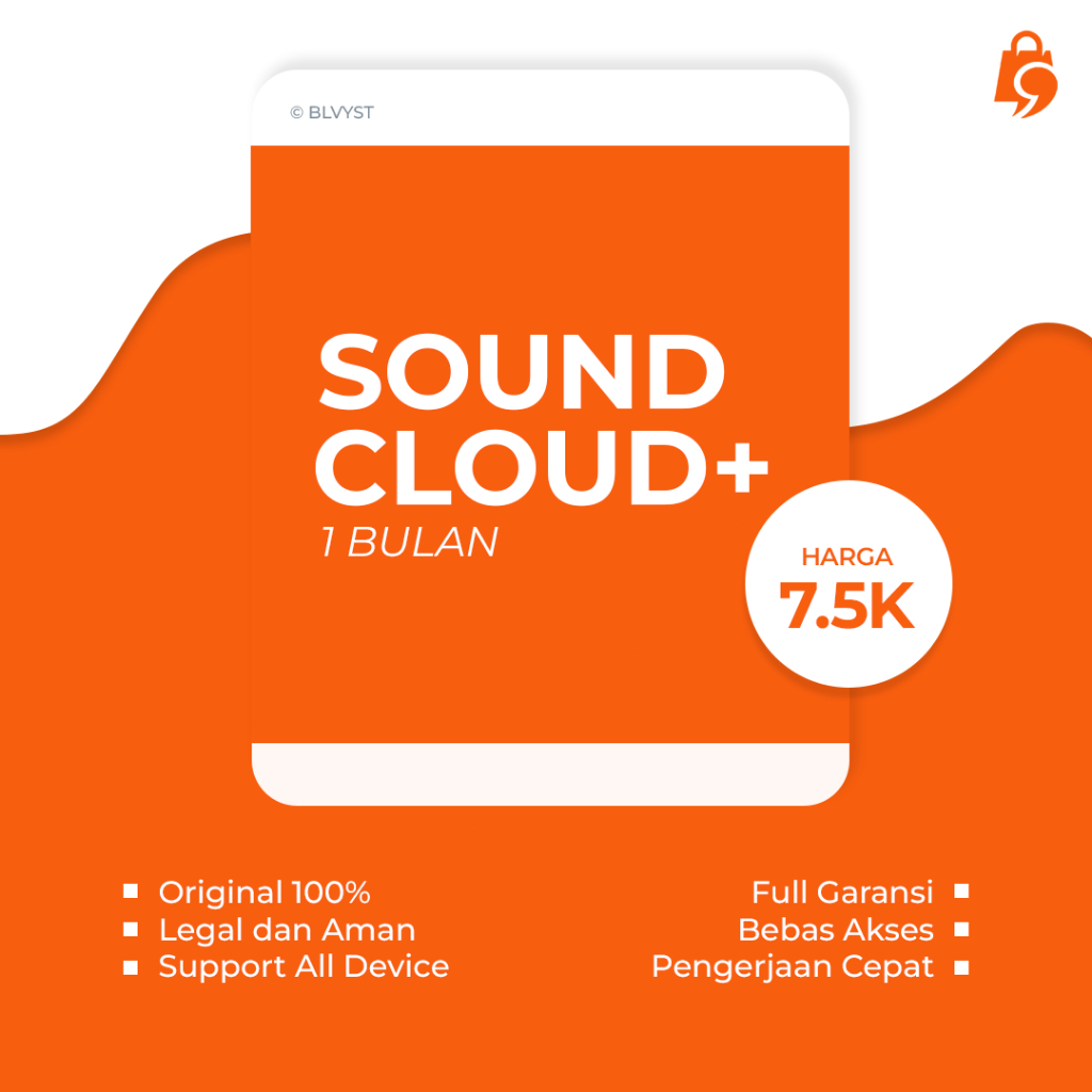Jual SOUNDCLOUD GO+ PREMIUM FULL GARANSI ANTI EROR | Shopee Indonesia