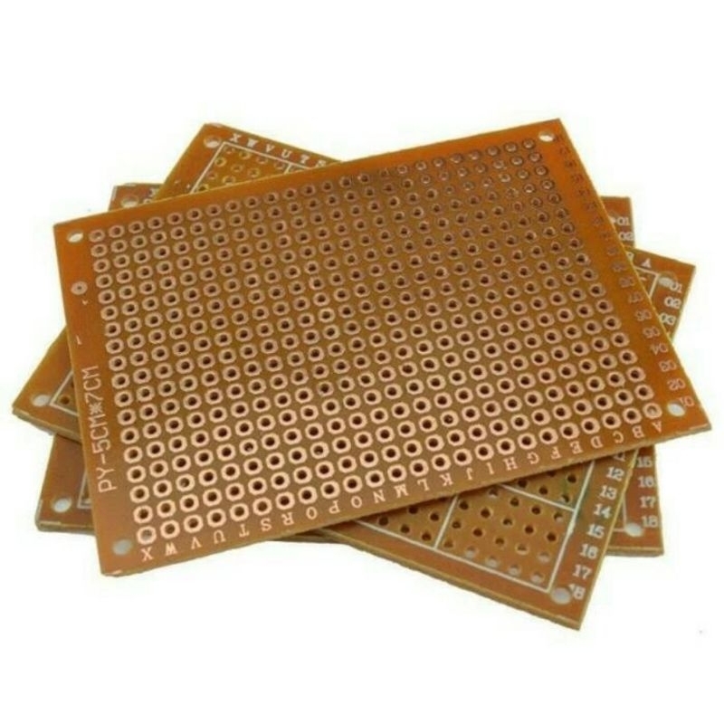 Jual Paper PCB Universal Board AF99 5 x 7 5x7 cm DIY Prototype | Shopee ...