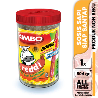 KIMBO Reddi Sosis Sapi Toples