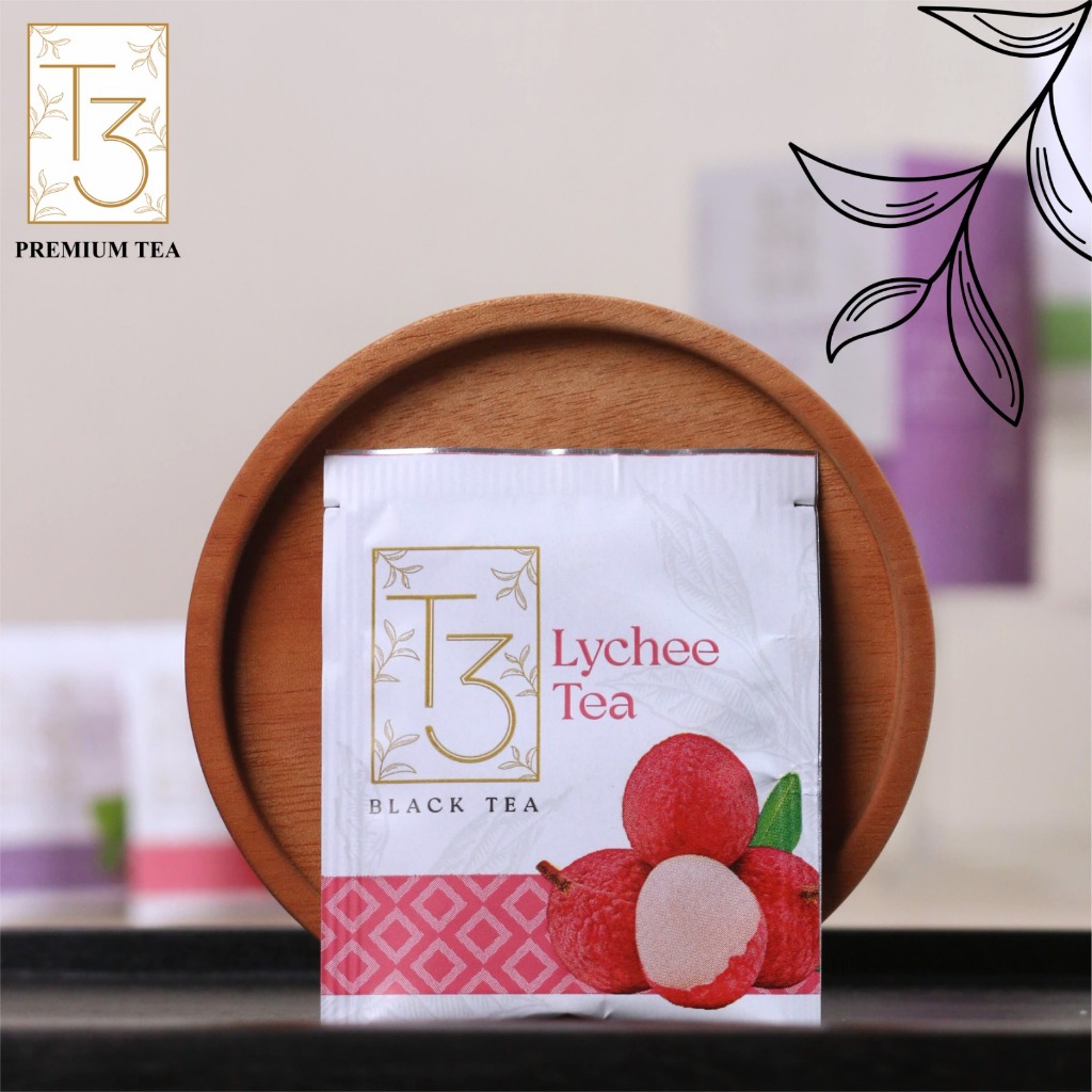 Jual T3 Teh Hitam Celup Rasa Leci (Lychee Black Tea) - Menyegarkan - (1 ...