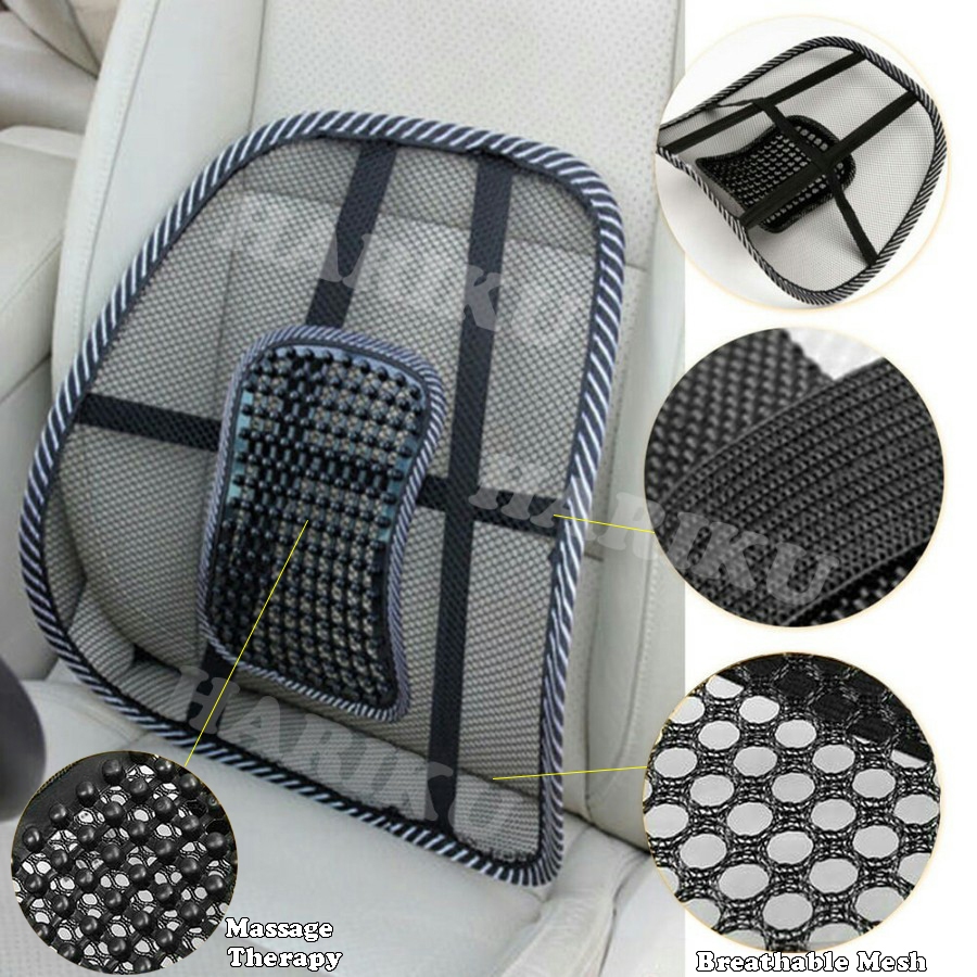 Penyangga Sandaran Punggung Kursi Jok Mobil / Mesh Back Support / Car Chair Lumbar Support - X445