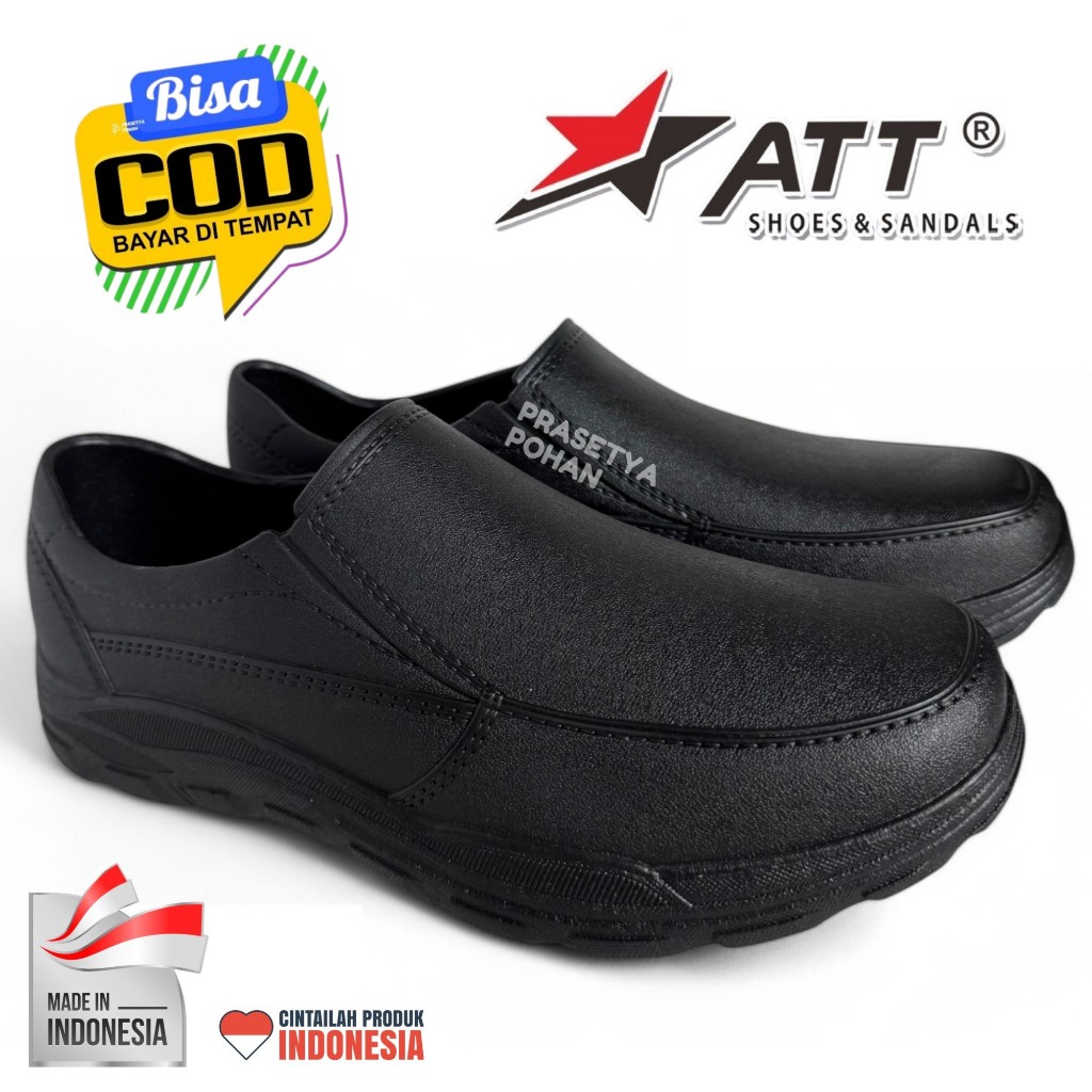 Jual Sepatu Karet Pria Awet - Sepatu Kerja Pria Tahan Air - Sepatu
