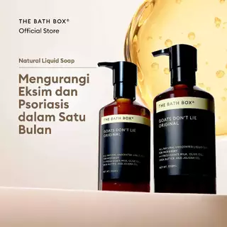THE BATH BOX - Goats Don't Lie Original Liquid Soap (GDL, ODL, Eczema, Eksim, Alergi, Gatal-Gatal, Psoriasis, Dermatitis, Kulit Sensitif, Sabun Natural)