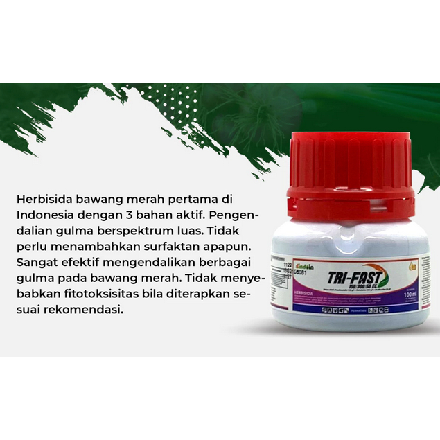 Jual Herbisida TRI-FAST 150/300/50 EC / Trifast Kemasan 100ml Bawang ...