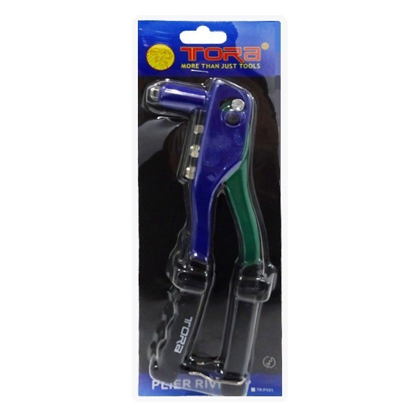 Jual TORA Tang Rivet - Hand Riveter Blue Green Handle ukuran 9 Inch ...