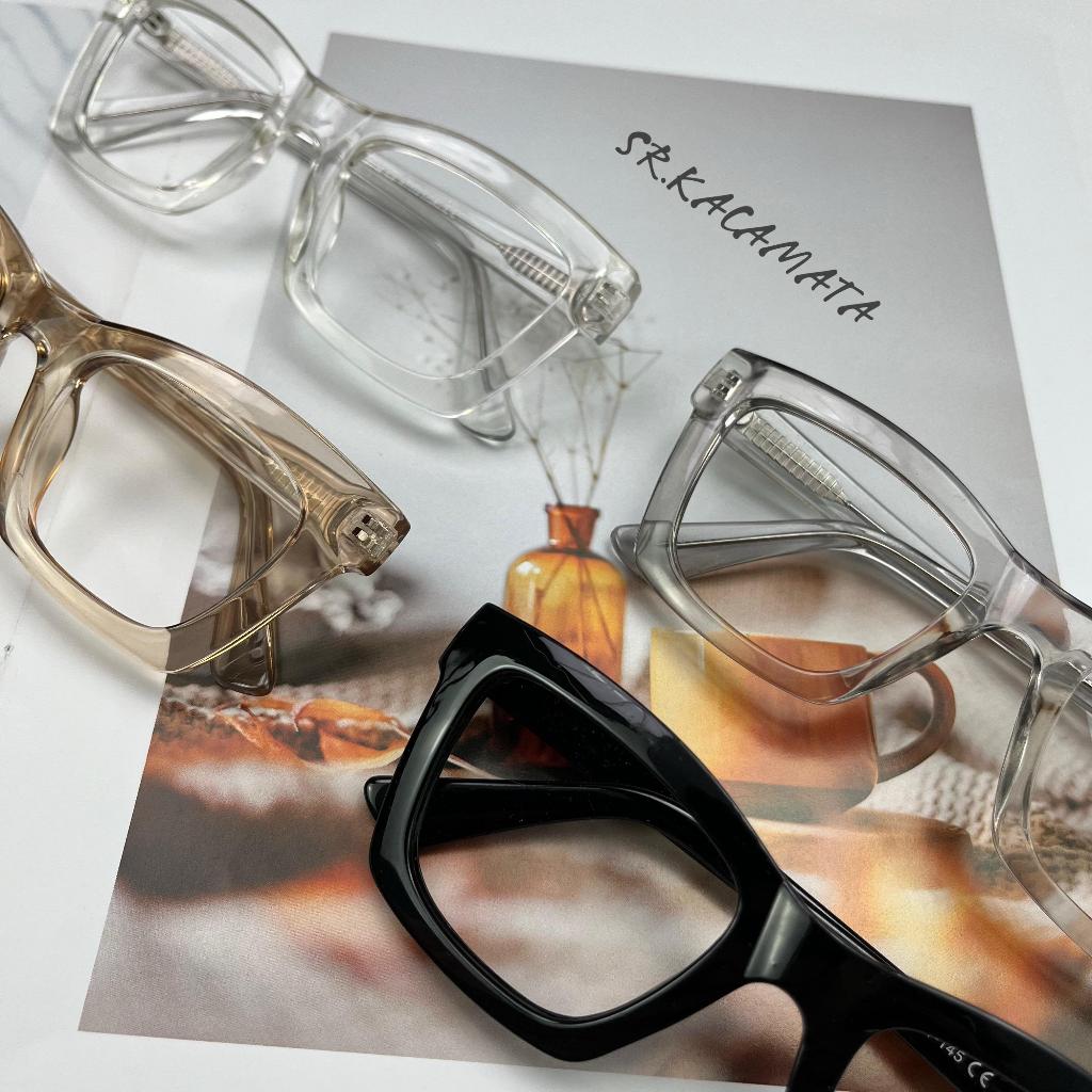 Jual Beli 1 Gratis 1 Kacamata Kotak Frame SR2016 | Shopee Indonesia