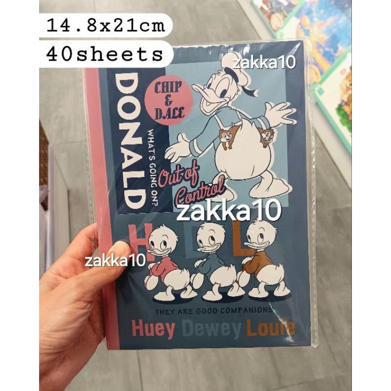 Jual (4 desain) Ohsome Disney Buku Tulis Catatan A5 Donald Duck ...