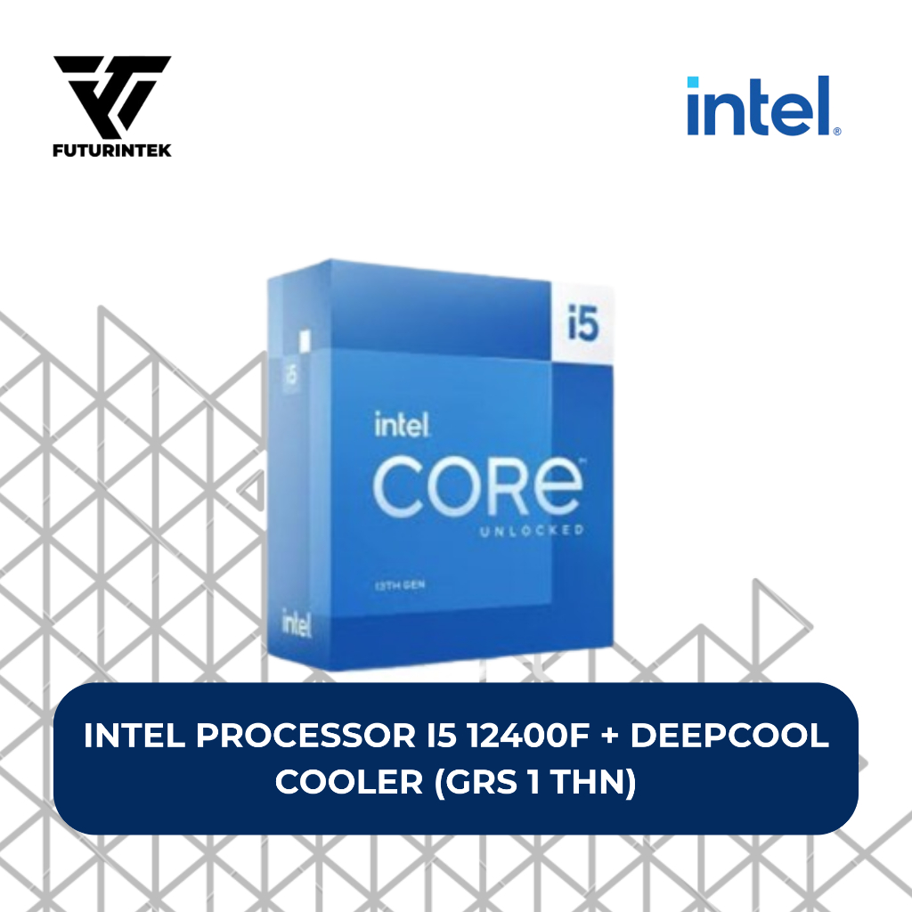 Jual INTEL Processor i5 12400F + Deepcool Cooler | Shopee Indonesia