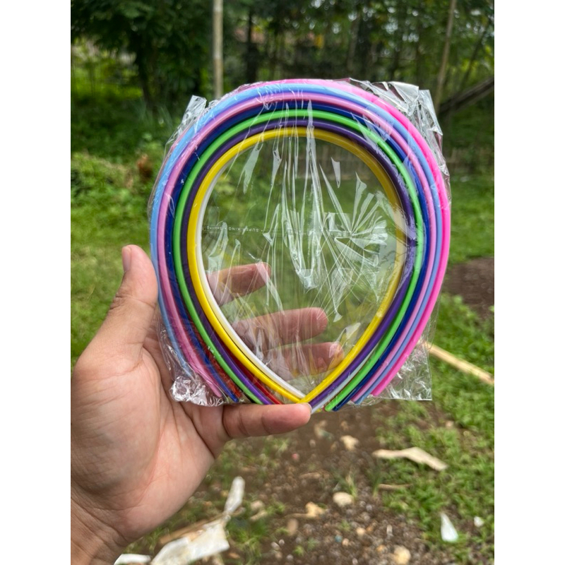 Jual 12 pcs Bando lidi warna bando gerigi bando ukuran 7mm bando dewasa ...