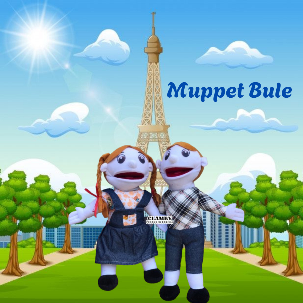 Jual Boneka Muppet/ Handpuppet Cewek dan Cowok /Muppet Ventriloquist ...