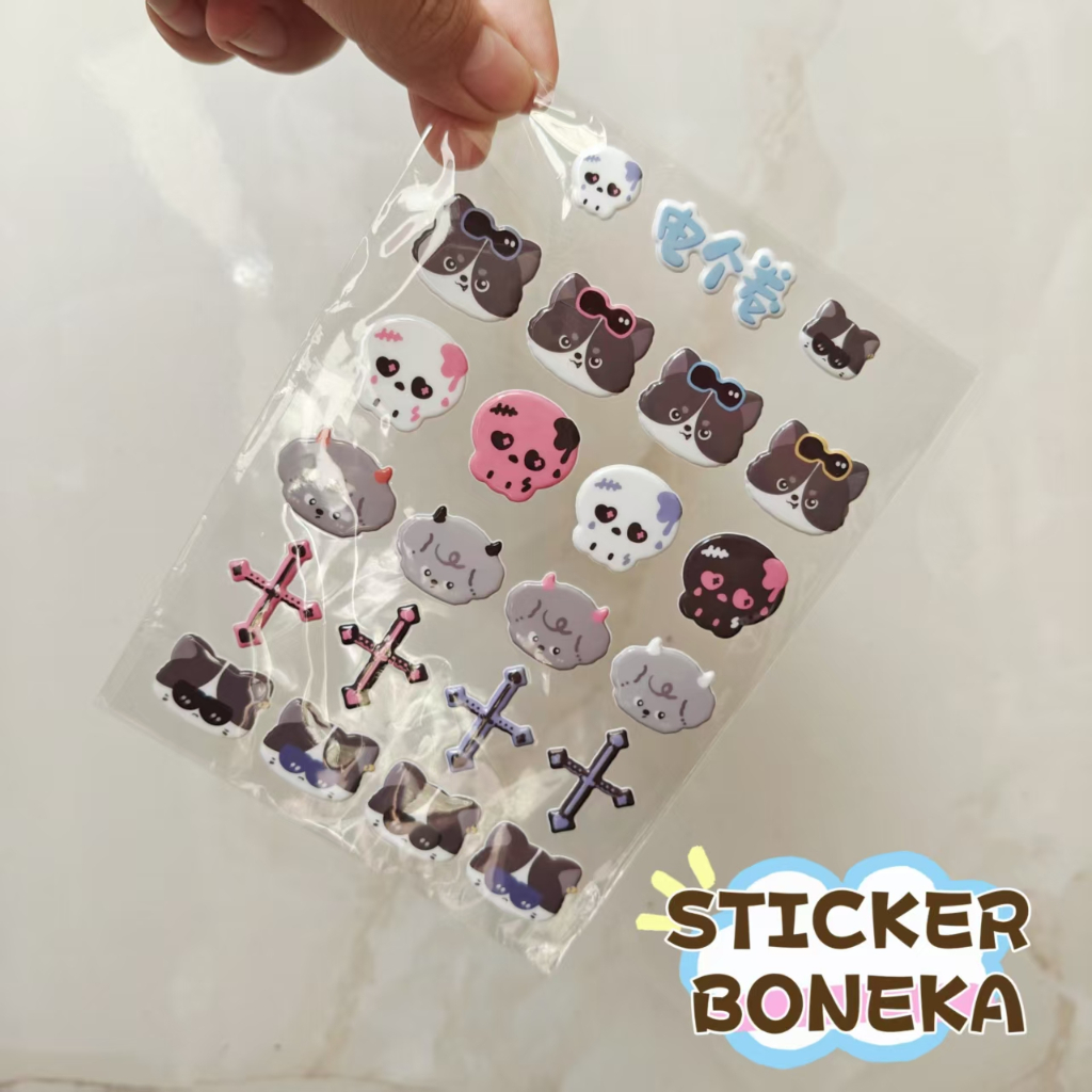 Jual [READY STOCK] ACC STICKER BONEKA 15 DAN 20 CM ACC STICKER DOLL 20 ...