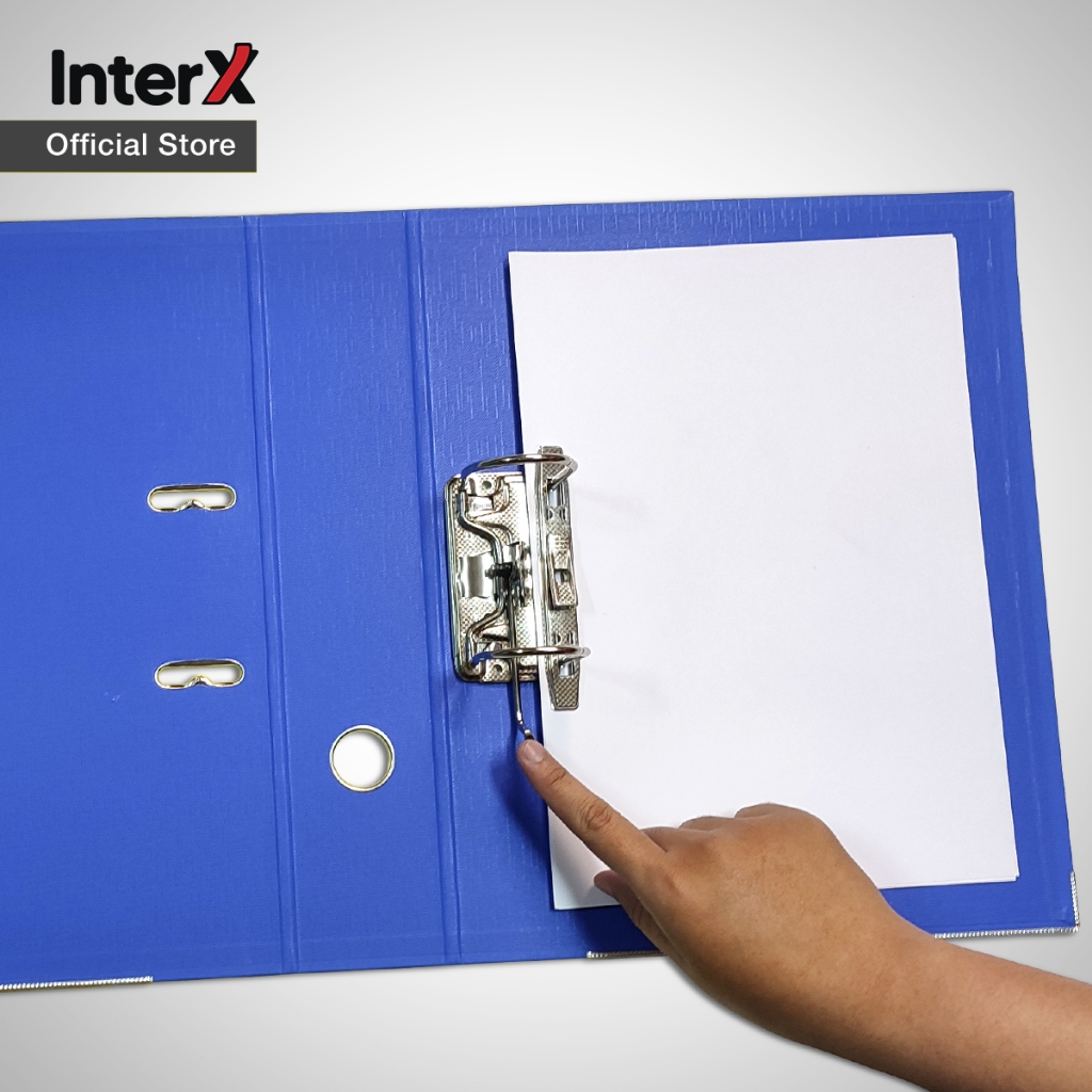 Jual InterX Folder Lever Arch File / Ordner 7 cm Arsip Kantor Tebal ...