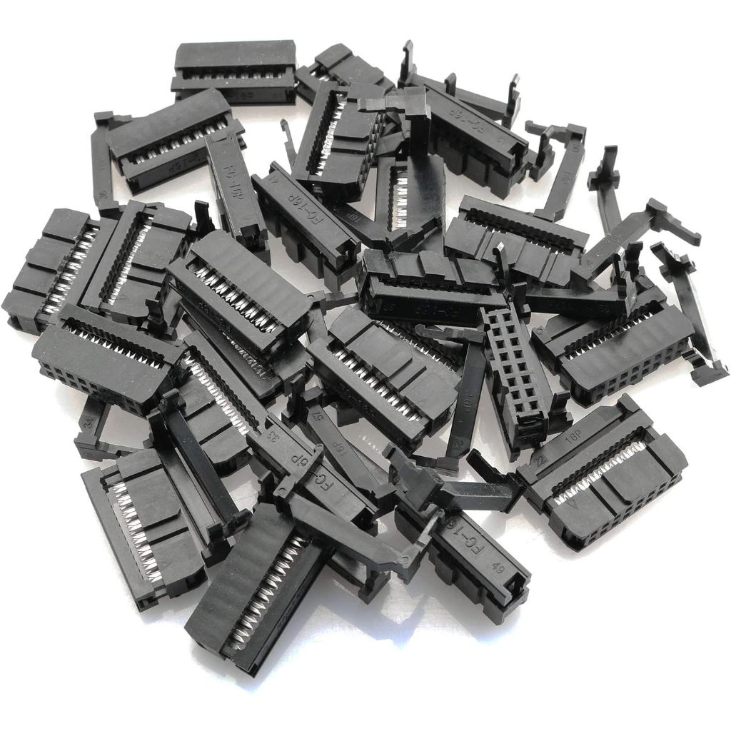 Jual SOCKET AMPHENOL IDC 2x8 16PIN 16P SOKET HEADER FEMALE ISP FC3-16P ...