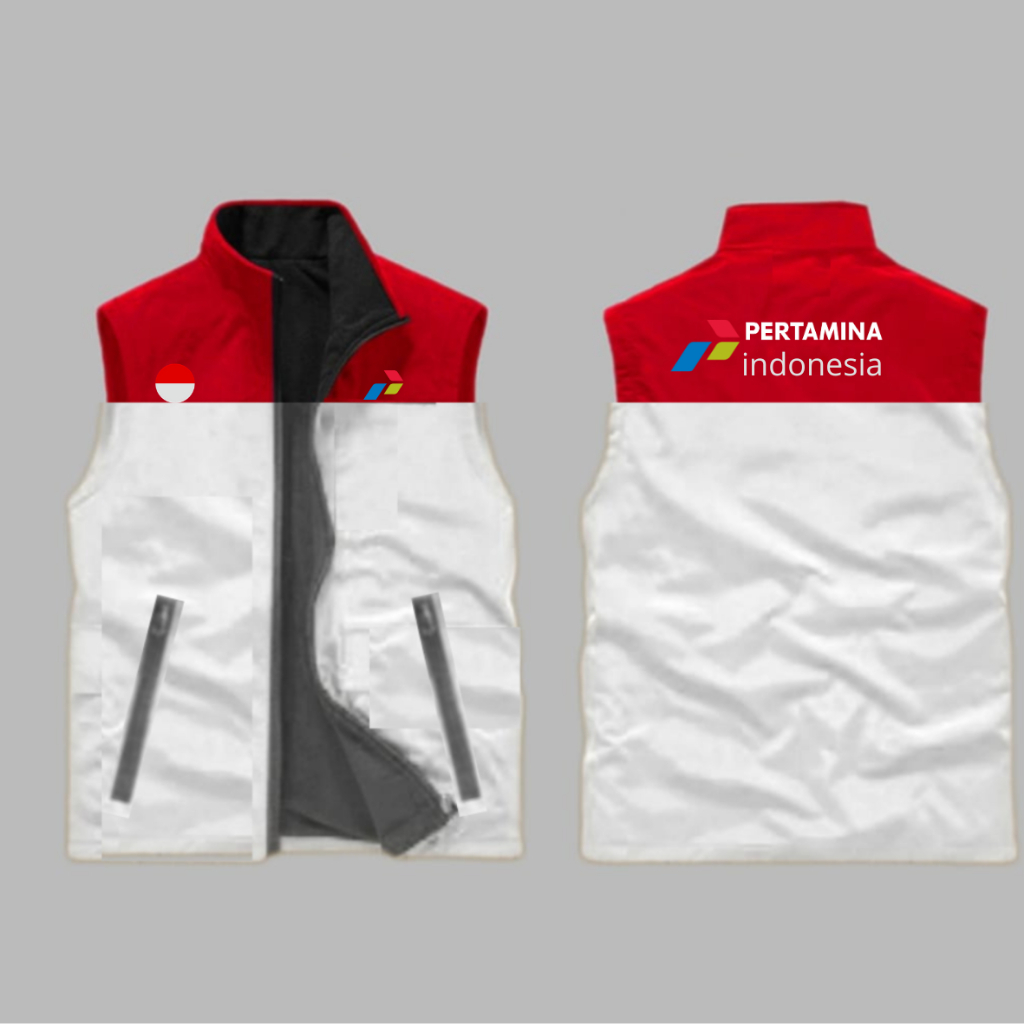 Jual Rompi Terbaru Kombinasi Warna Logo Pertamina SPBU Indonesia ...