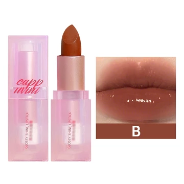 Free Gift CAPPUVINI Blooming Watery Glow Lipstick Lip Glossy Korean Lipstik Water Glass Mirror