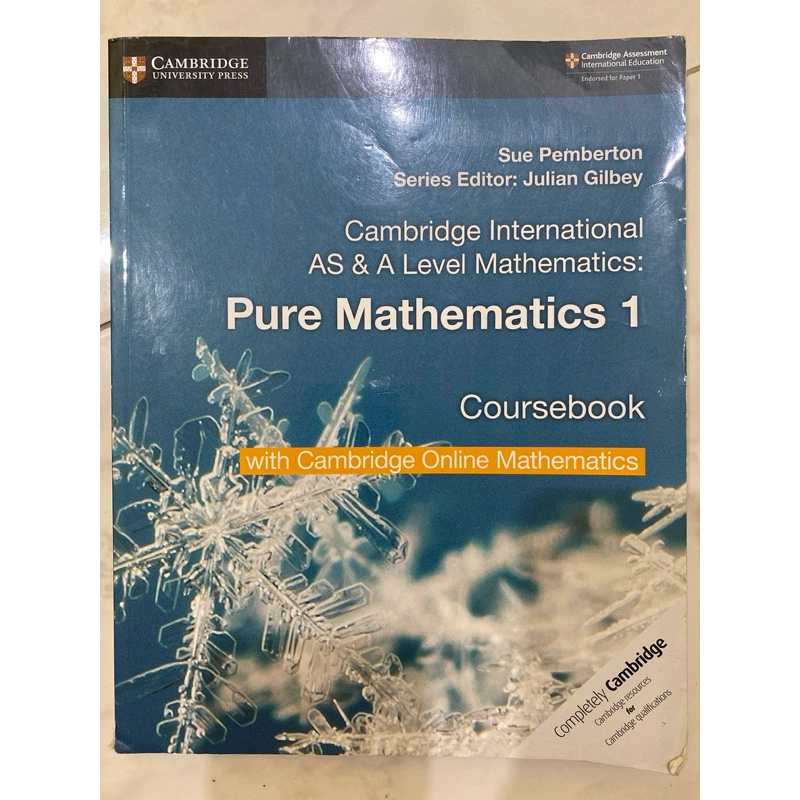 Jual Cambridge International AS & A level Mathematics Pure Mathematics ...