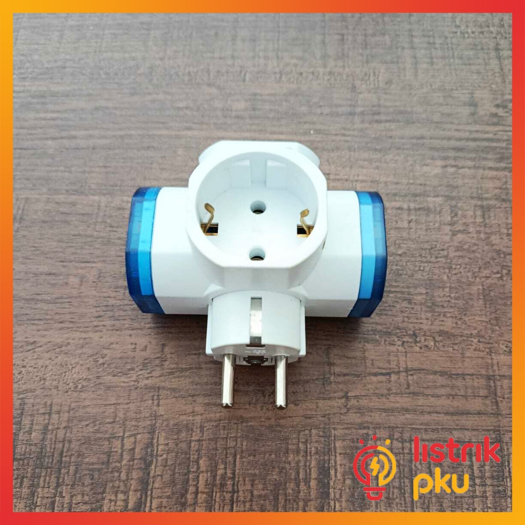 Jual Steker T Arde Saklar Switch On/Off + Lampu Indokator / Colokan ...