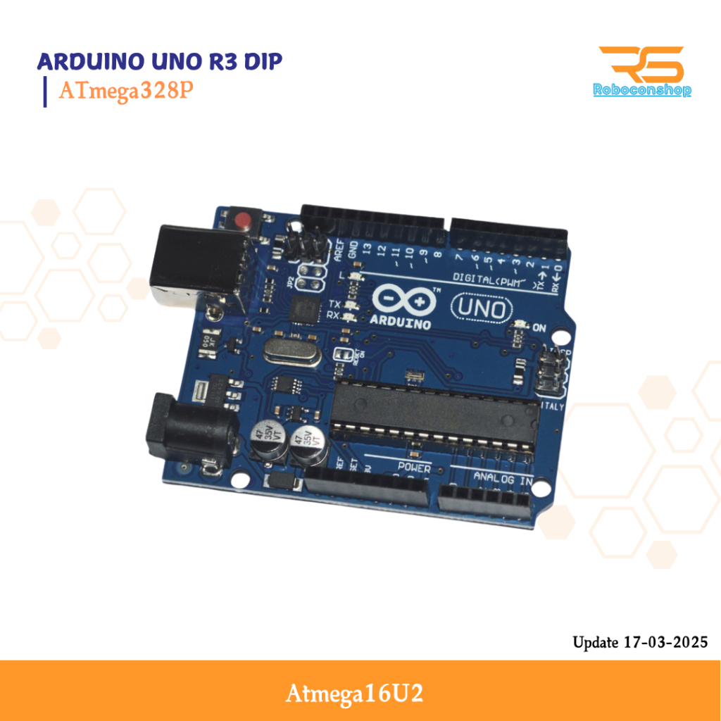 Jual ARDUINO UNO R3 DIP ATmega328P | Shopee Indonesia