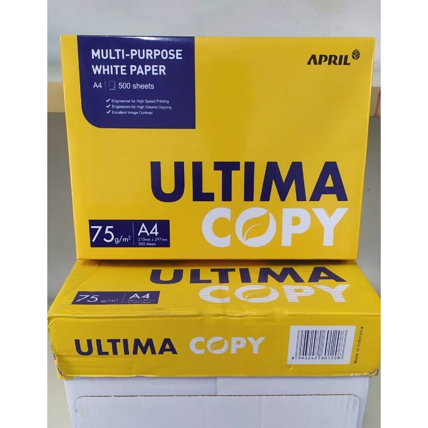 Jual Kertas Ultima Copy A4 75 Gram | Shopee Indonesia