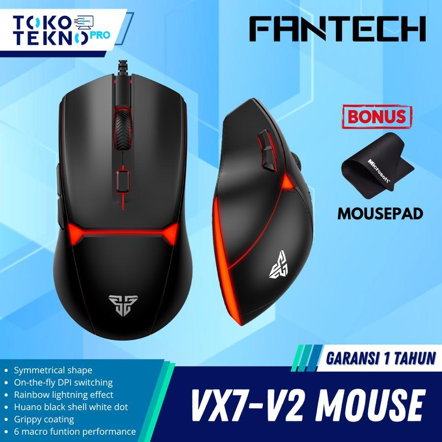 Jual Fantech VX7V2 / VX7-V2 / VX-7V2 VX7 V2 Wired Gaming Mouse With ...