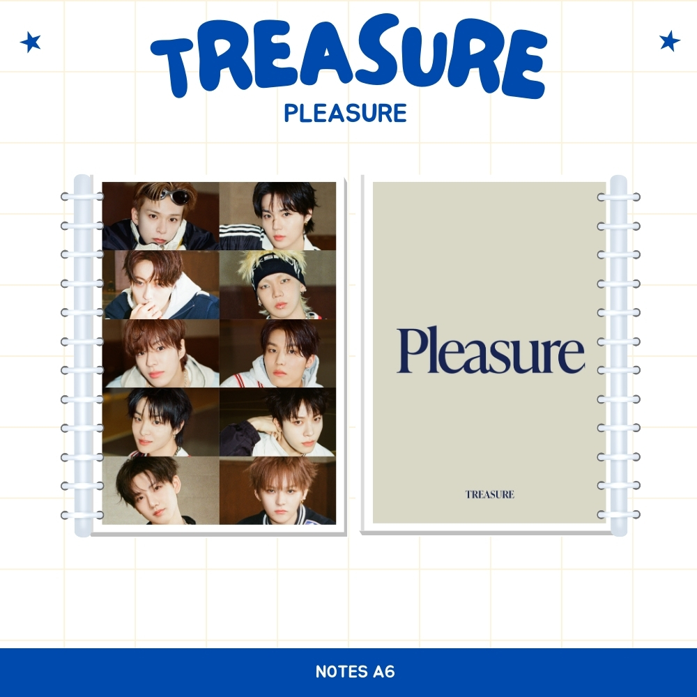 Jual A6 NOTES TREASURE LOVE PULSE ISI 40 HVS BUKU NOTE NOTEBOOK KPOP ...