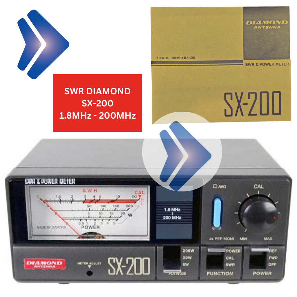 Jual DIAMOND SX-200 SWR&POWER METER | Shopee Indonesia