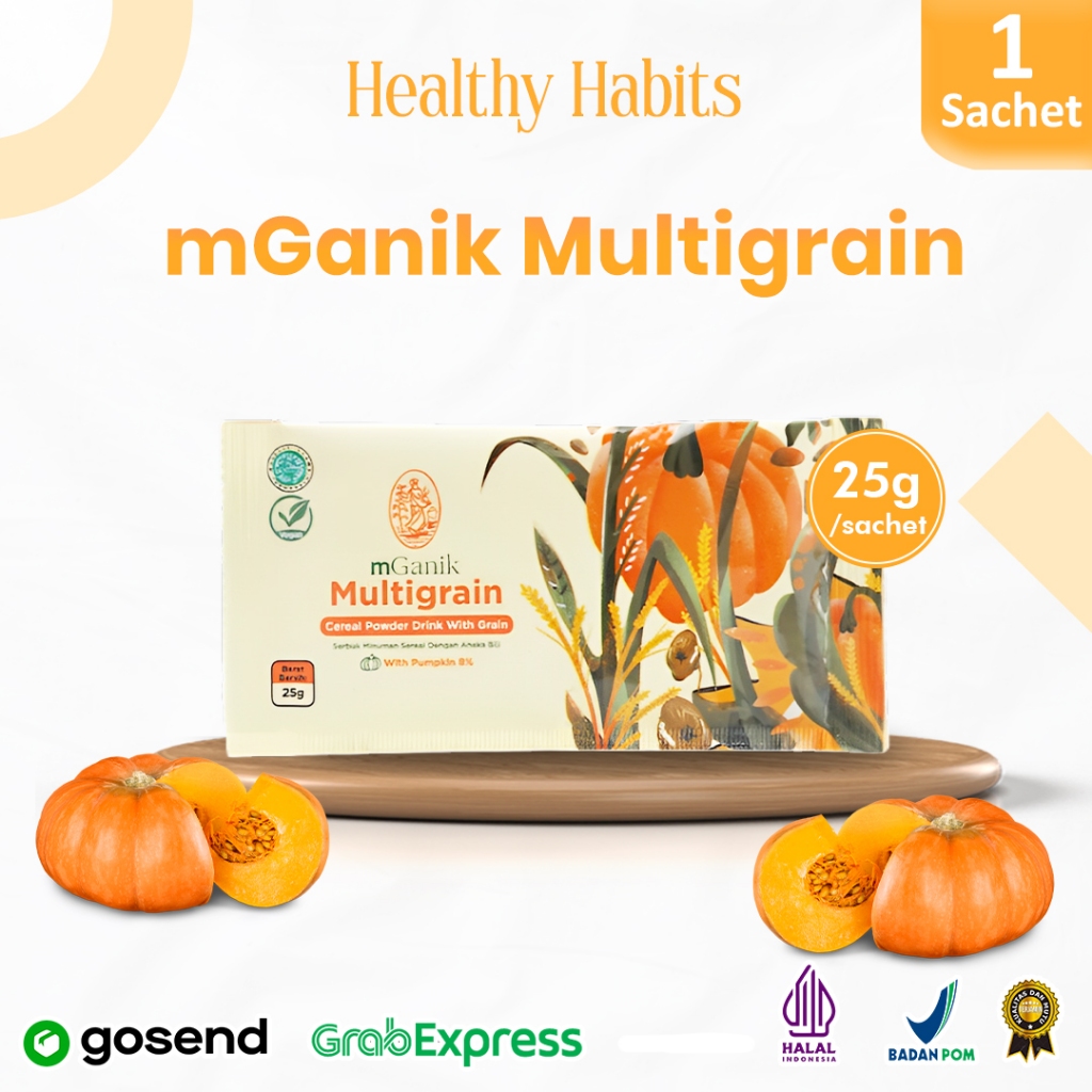Jual mGanik - Multigrain Labu Kuning Ecer Sachet 15gr - Superfood ...