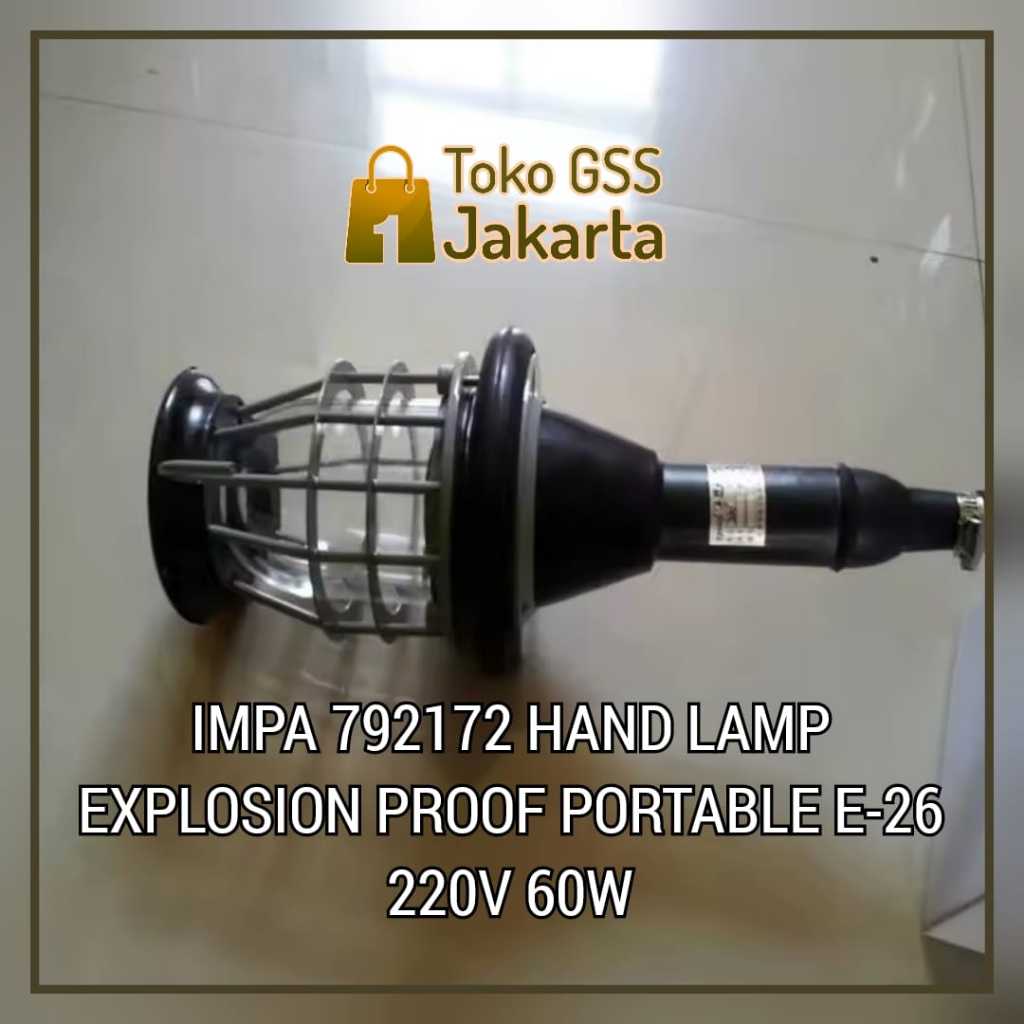 Jual Portable Hand Lamp Explosion Proof IMPA 792172 Lampu Genggam Kapal ...