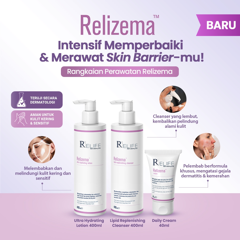 Jual Relizema Cream 40ml - Atasi Gejala Dermatitis & Eritema | Shopee ...