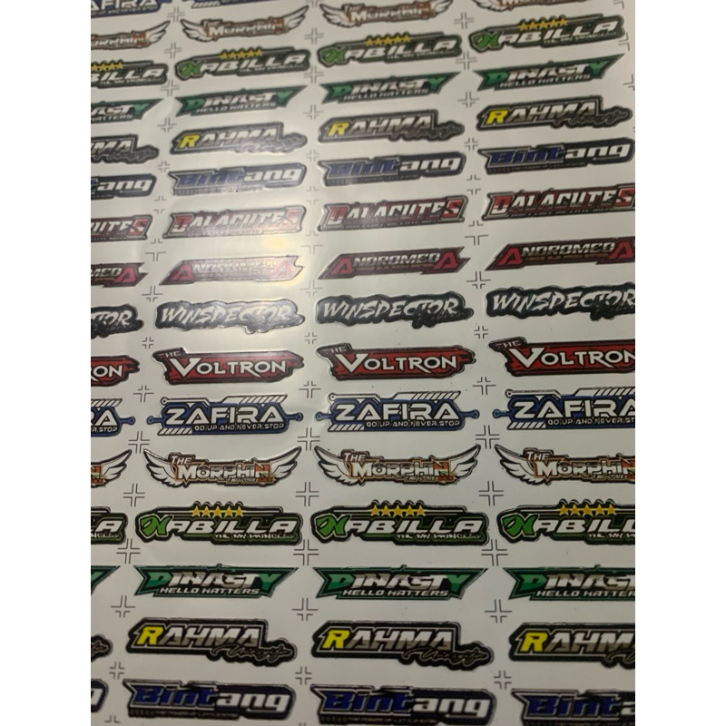 Jual Stiker Julukan All Artist | Shopee Indonesia