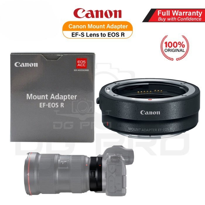 Jual Canon Mount Adapter EF EOS R / EF EOS RP Adaptor Canon Original ...