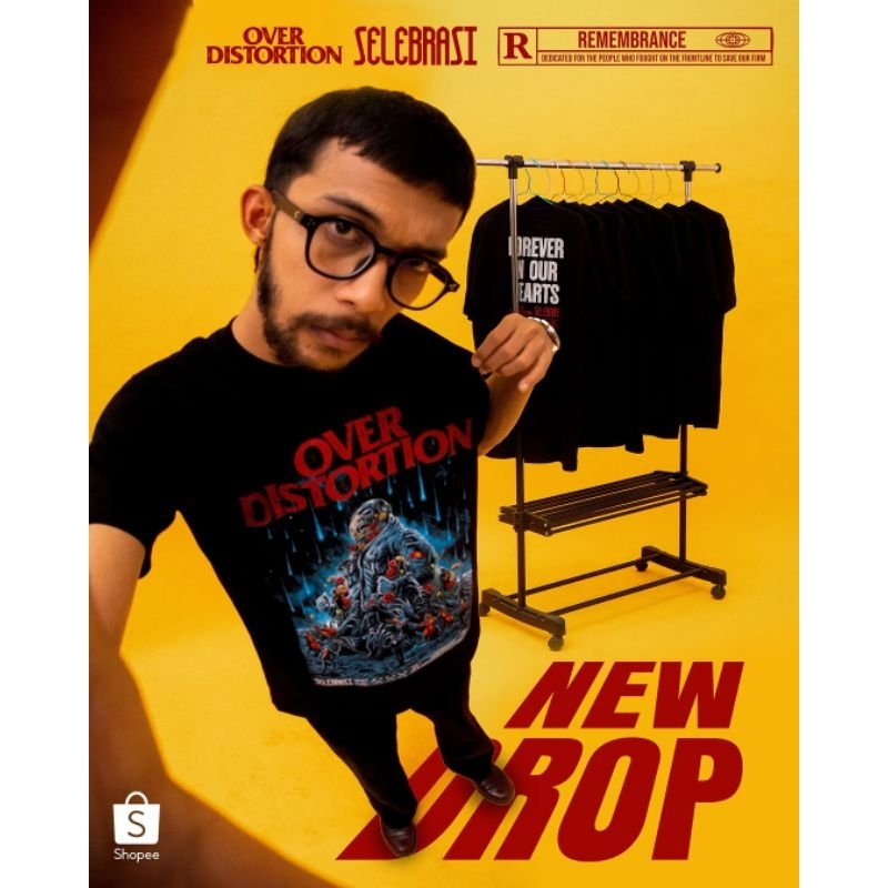 Jual OVER DISTORTION - SELEBRASI OFFICIAL MERCH | Shopee Indonesia