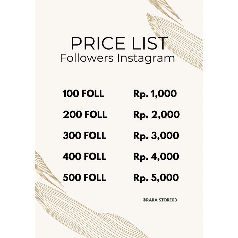 Jual Jasa Tambah Followers Instagram 100% Aman Shopee Indonesia