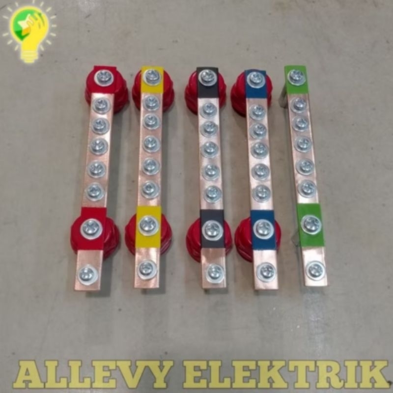 Jual BUSBAR 3X20 RST NETRAL+GROUND PANJANG 20CM | Shopee Indonesia