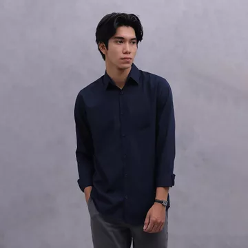 Wilmerstudios Kemeja Toyobo Slimfit Lengan Panjang Putih All Variant