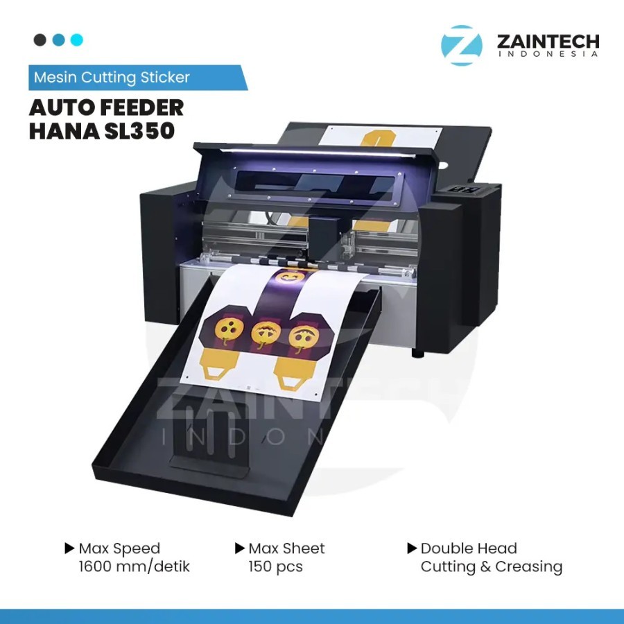 Jual Mesin Cutting Sticker Auto Feeder HANA SL350 Pro Servo | Cutting ...