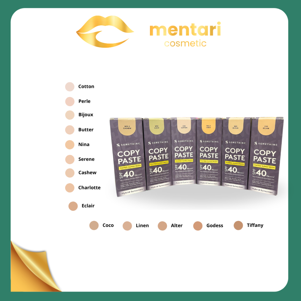 Jual Mentari🩷(SKIN TINT) SOMETHINC COPY PASTE SKIN TINT+ SUNSCREEN ...
