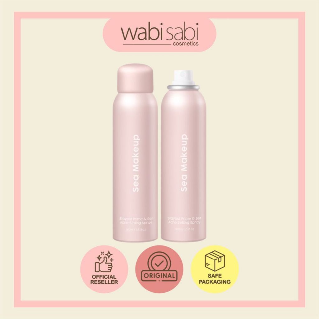 Jual SEA MAKEUP - Stayput Prime & Set Continuous Acne Setting Spray ...