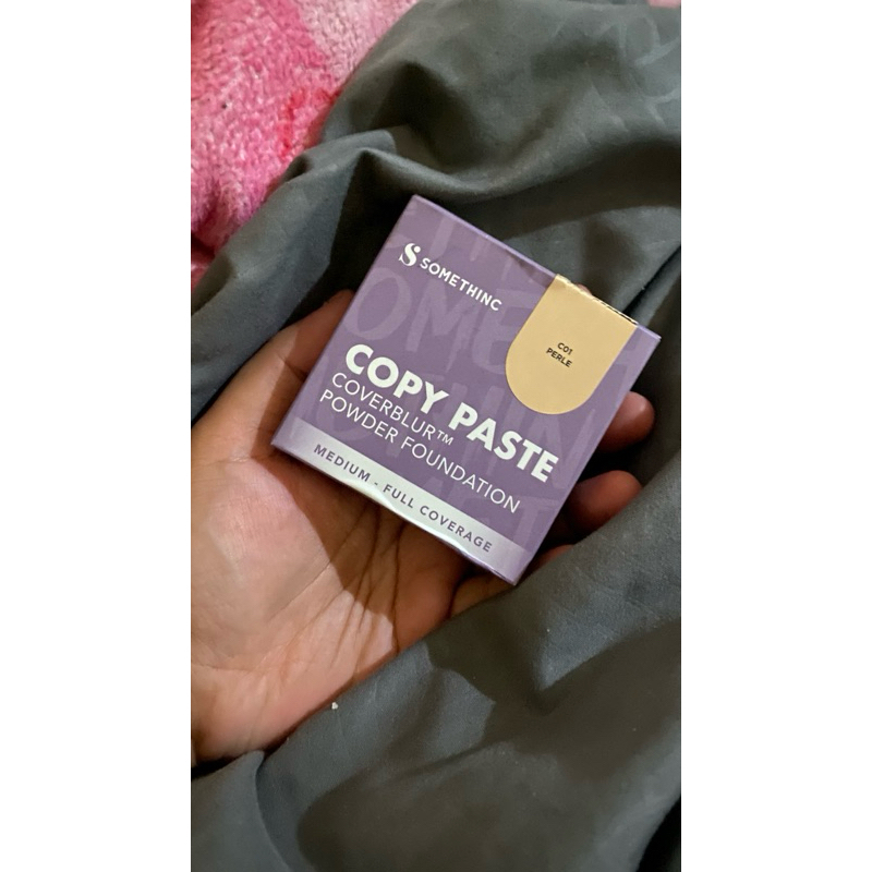 Jual somethinc copy paste coverblur powder foundation (shade perle ...